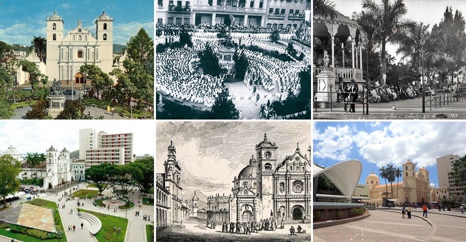 Los cambios de la Plaza Central Morazán